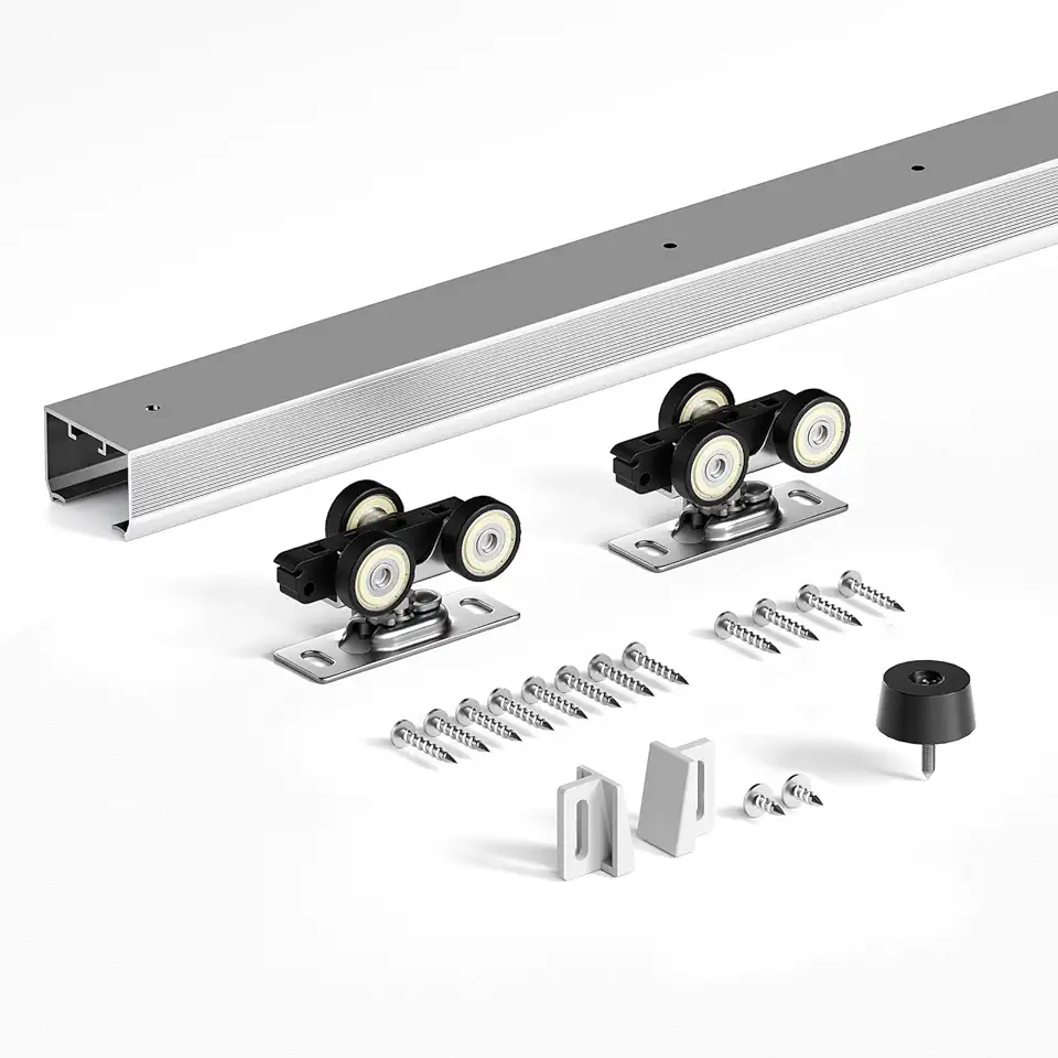 Pocket Door Track Solutions: 5 Top Options for Smooth Sliding 15 5ft Heavy-Duty Top-Mount Pocket Door Kit