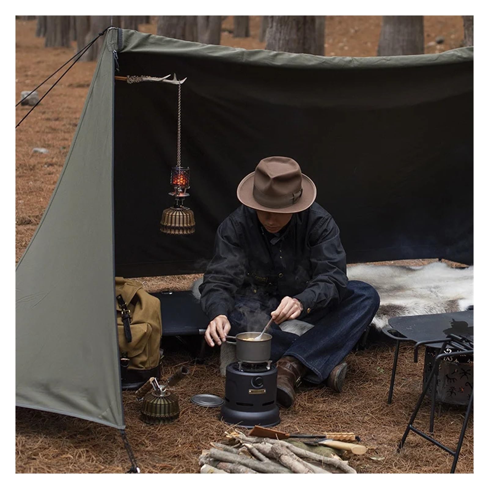 Outdoor Camping Ogrzewanie Gazowe Piec Do Pieczenia Palnik Na Gaz Płynny Podgrzewacz Namiotowy łAtwe W Przygotowaniu