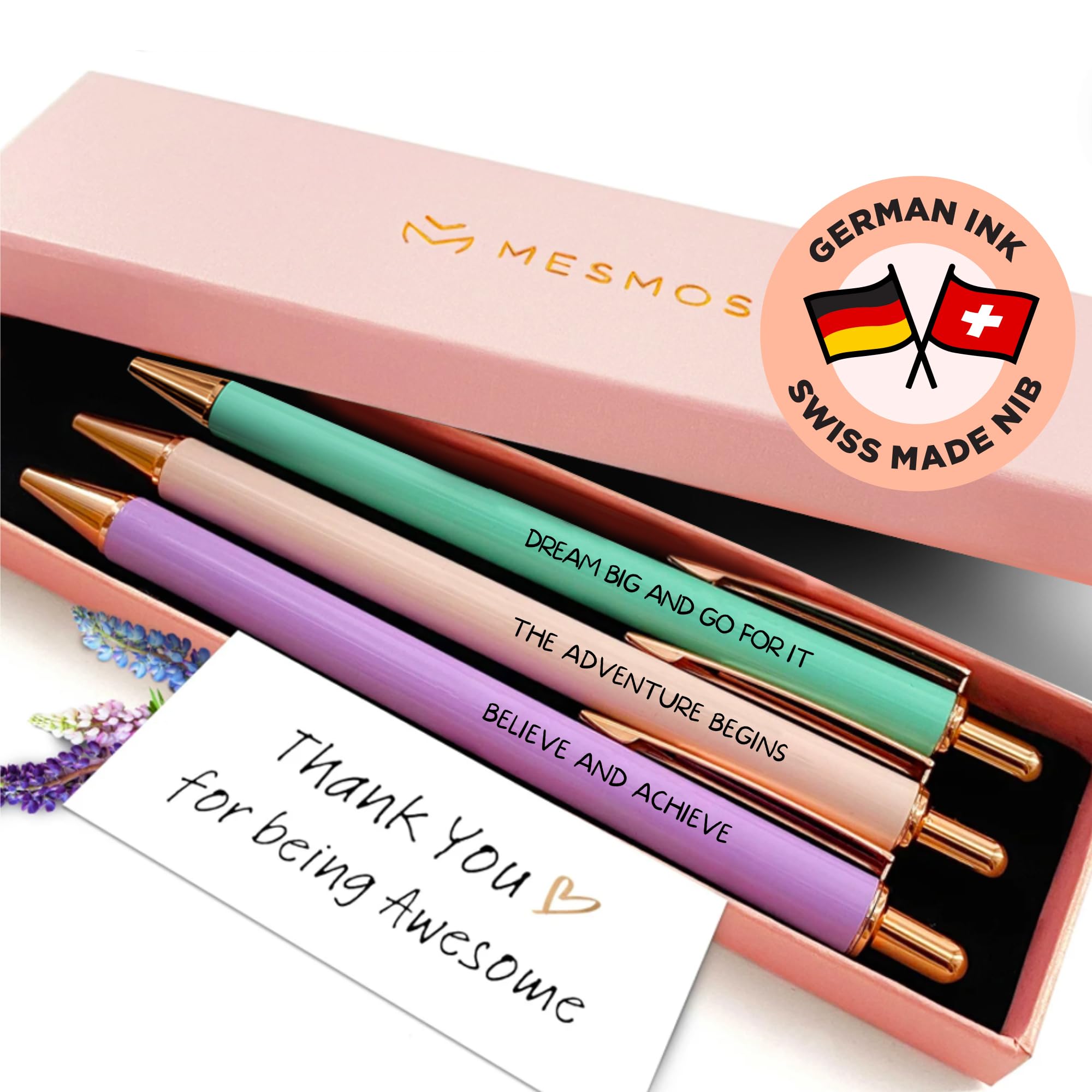 MESMOS 3pk Fancy Pen Set