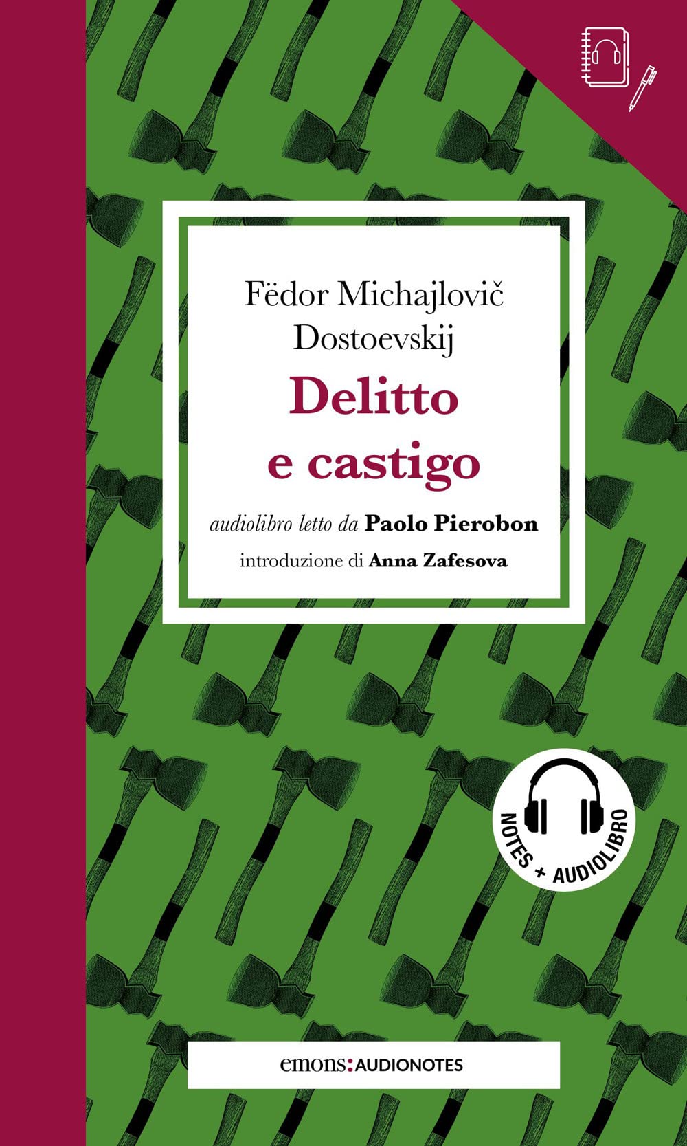 Delitto E Castigo Letto Da Paolo Pierobon. Quaderno. Con Audiolibro - 4