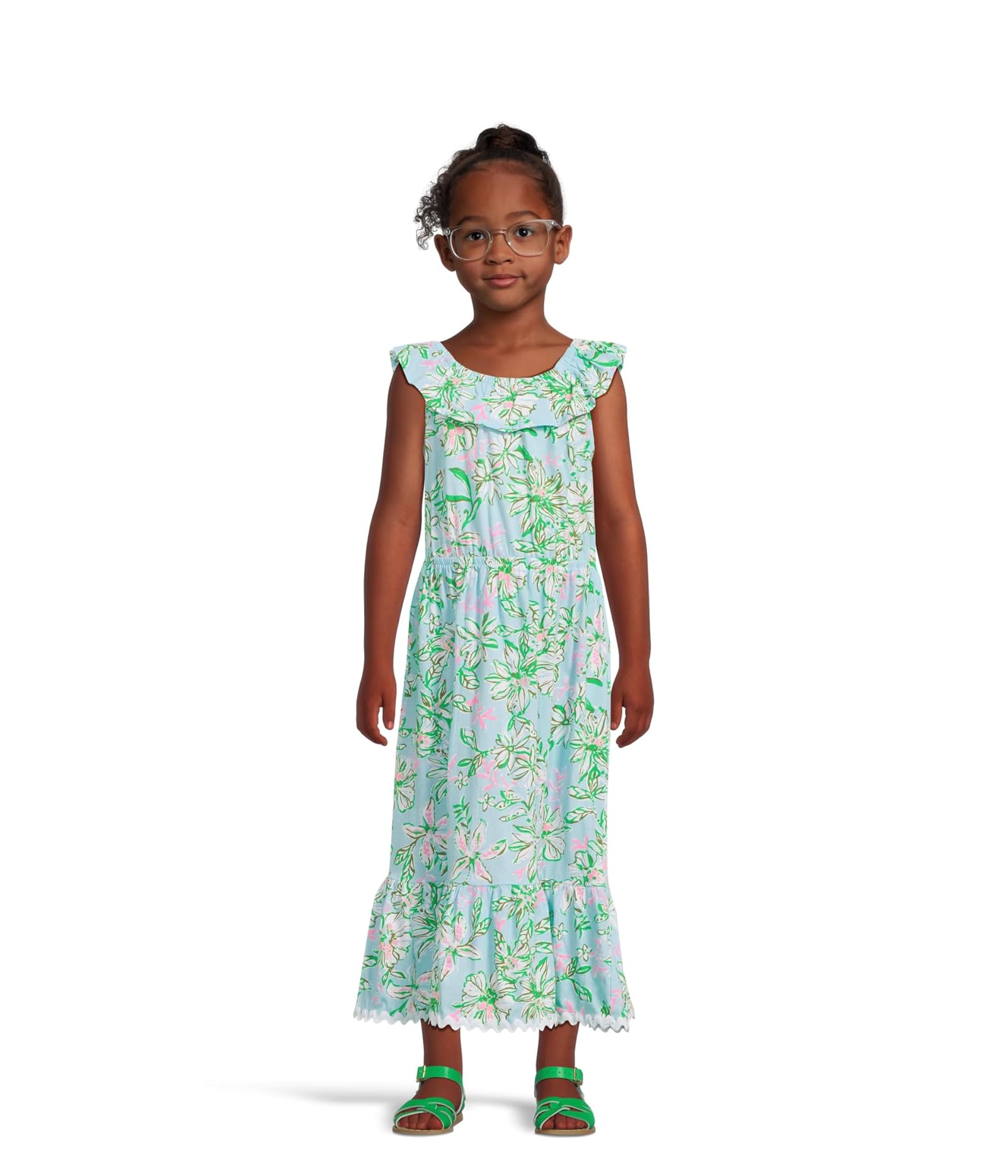 Girl's Lilly Pulitzer Kids Zetta Midi Dress (Toddler/Little Kids/Big Kids) - Picture 2 of 4