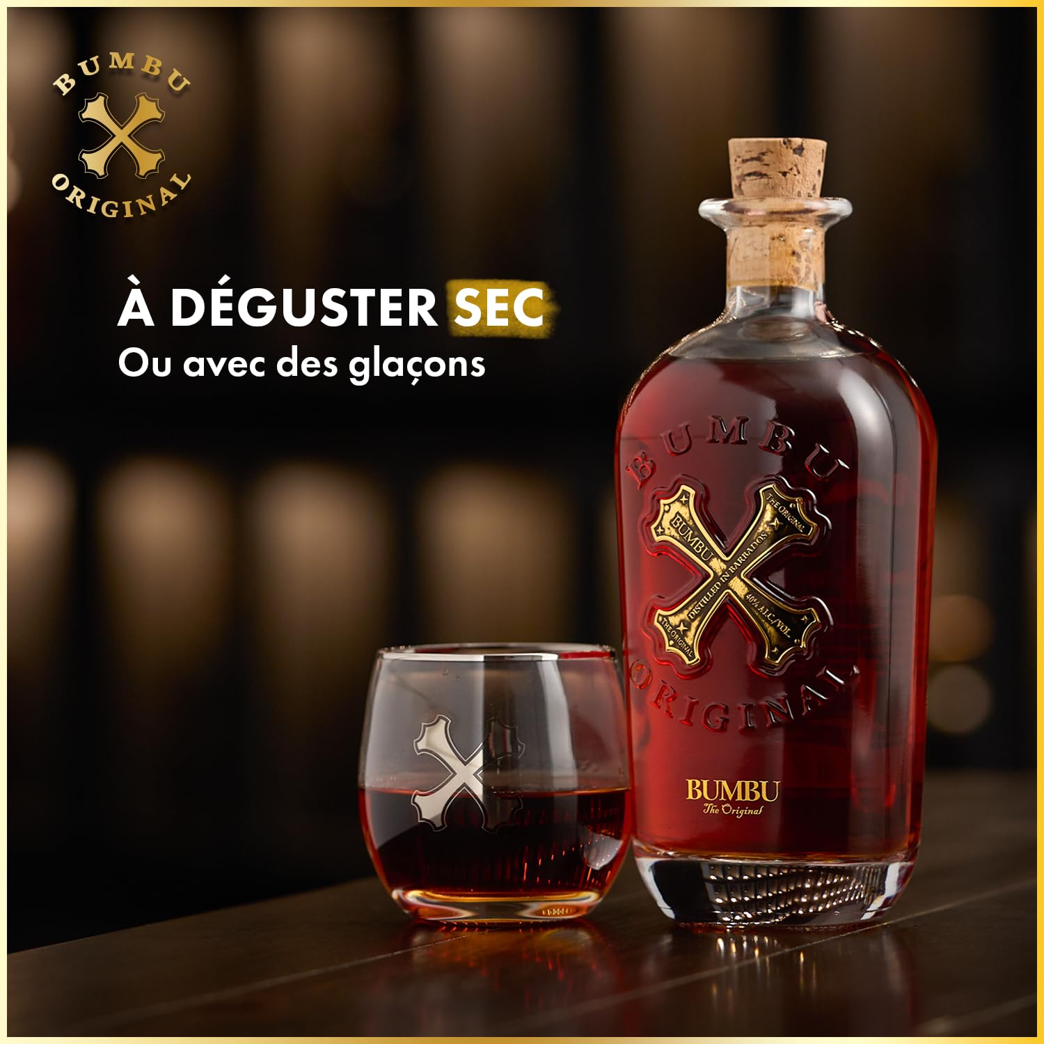 BUMBU Original Rhum épicé avec étui - 40%, 70cl