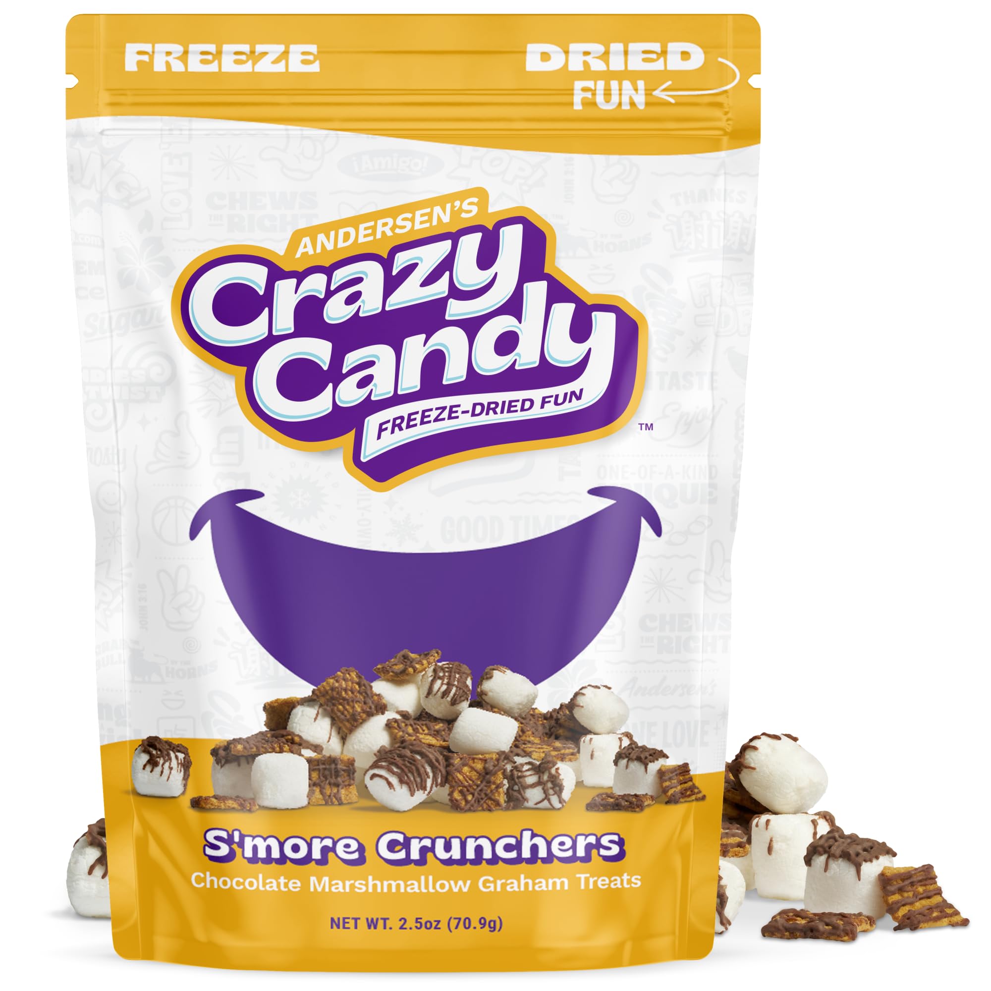 Amazon.com : Freeze Dried S'mores with Marshmallow Chocolate