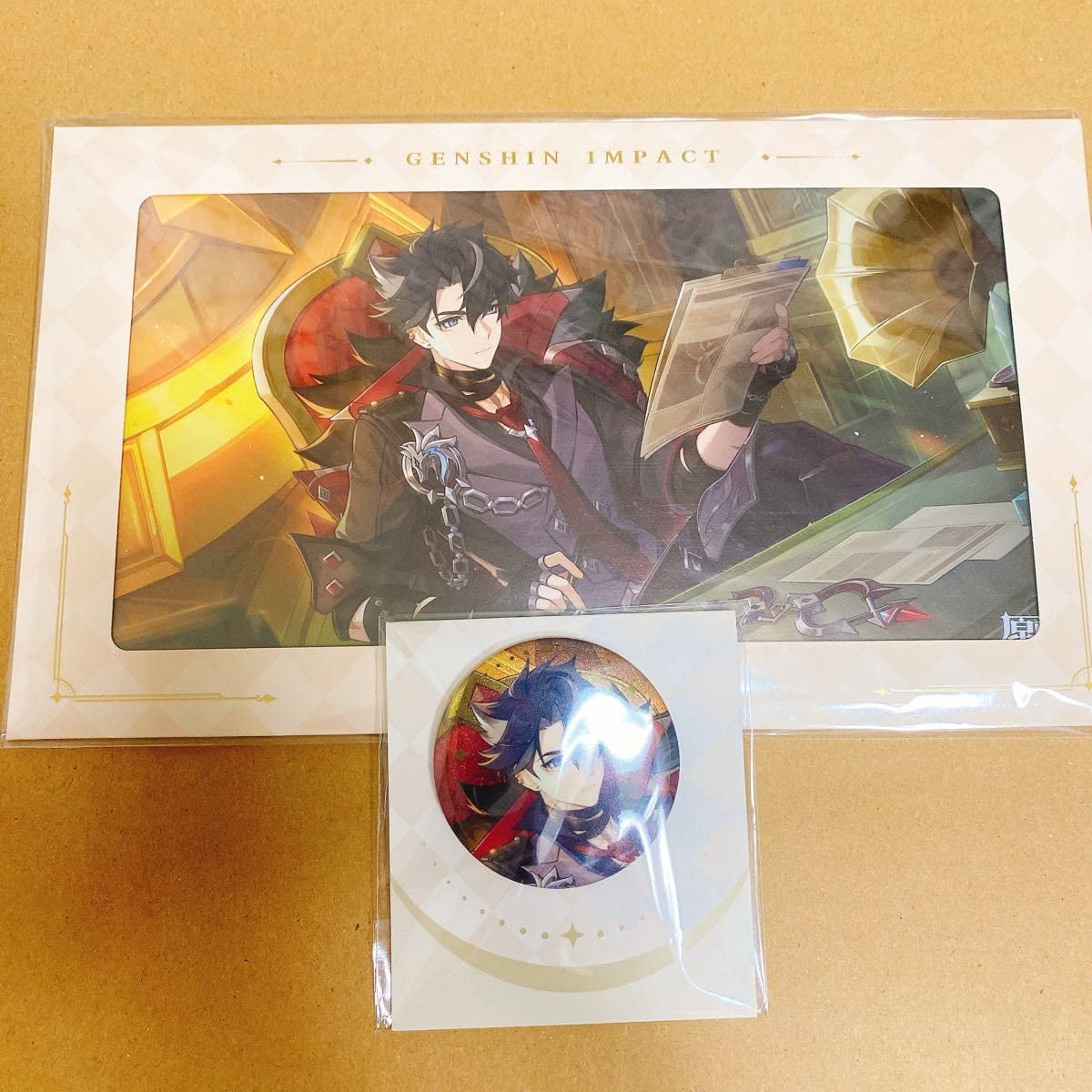 Amazon.co.jp: リオセスリ 色紙 缶バッジ キービジュアル PV 原神