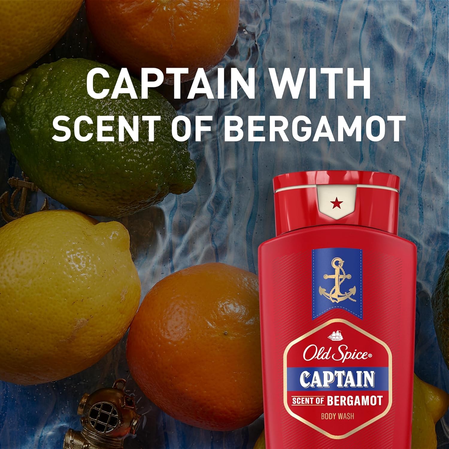 Amazon | OLD SPICE (オールドスパイス) BODY WASH CAPTAIN 16oz/473ml