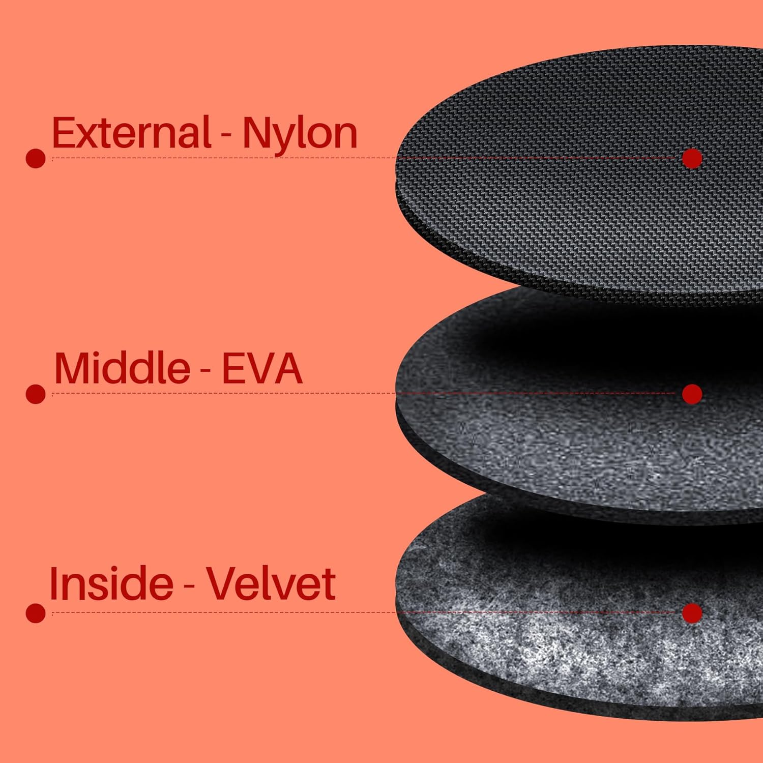 Storage Case Compatible with Bose Soundlink Max Speaker (Dark Blue) - Image 5