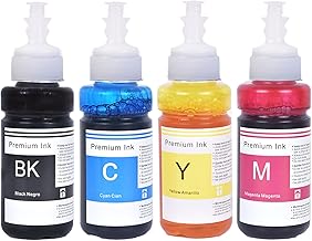 GOOD ONE T664 Compatible Refill Ink for Epson L130, L360, L380, L361, L565, L210, L220, L310, L350, L355, L365, L385, L405, L455, L485 Printers (C/M/Y/Bk - 70g x 4)