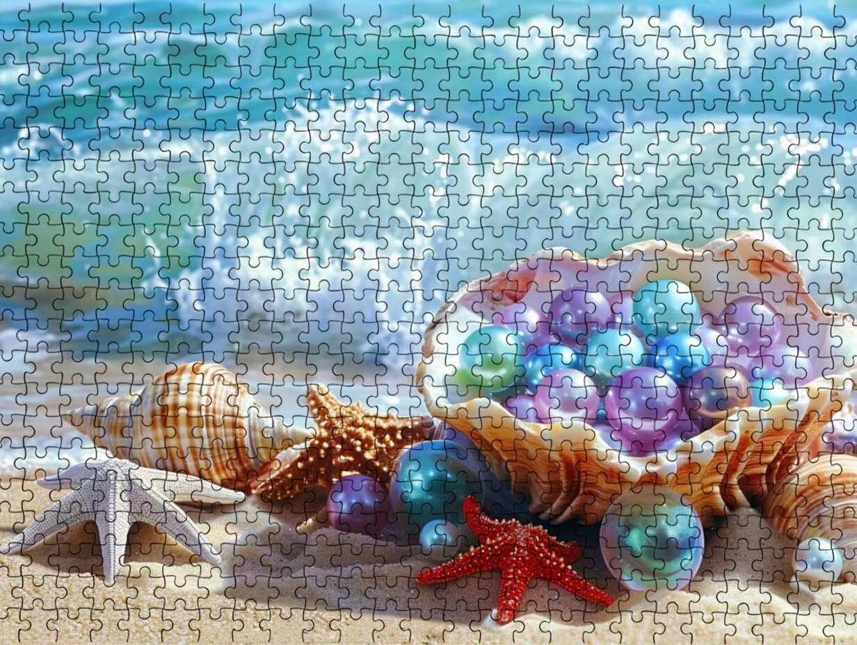 Puzzle 3000 para Adultos, Concha Perlada, Rompecabezas Clásicos LDYQS7-696