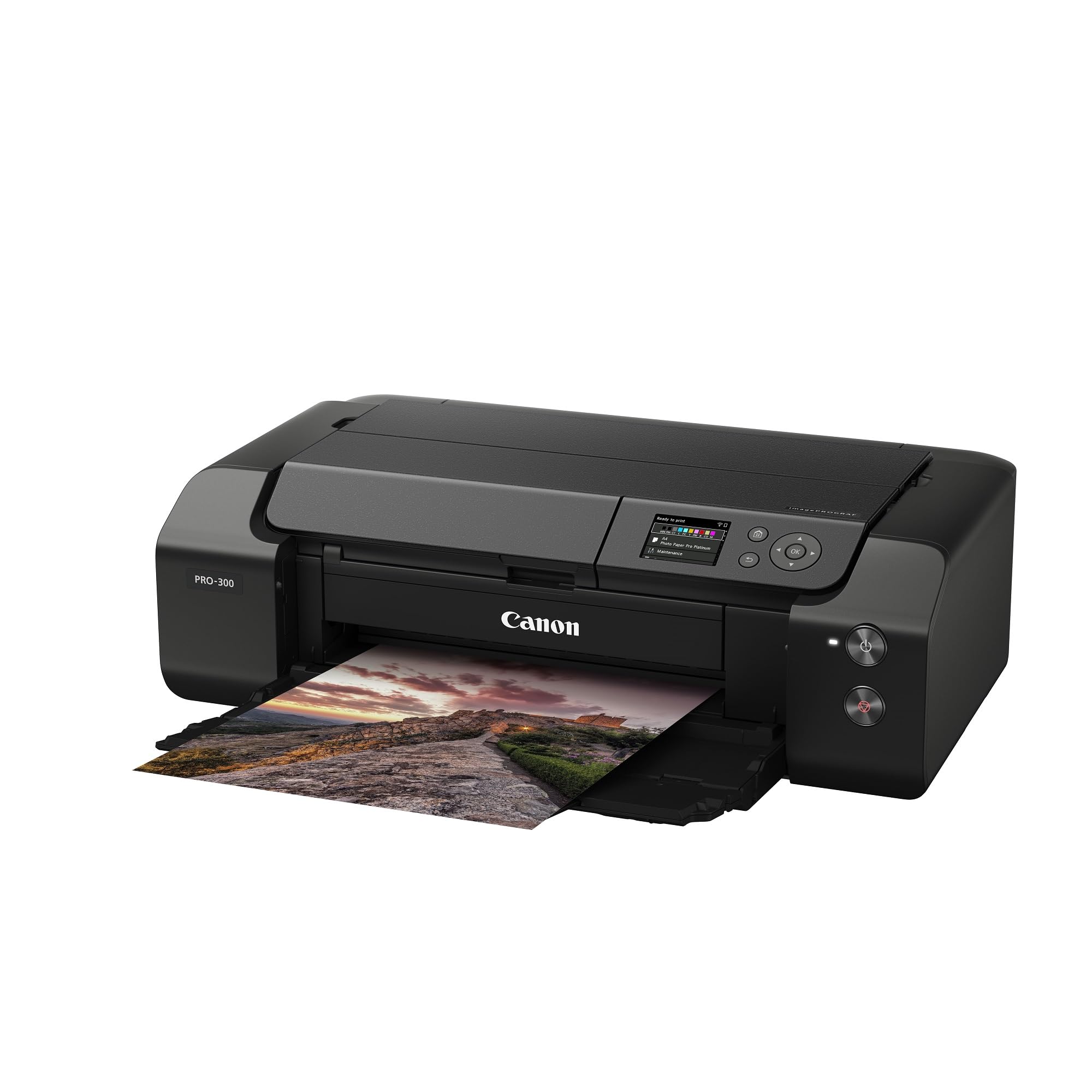 Canon ImagePROGRAF PRO-300 imprimante Photo jusqu'à A3+ à 10 Cartouches séparées WiFi et ETHERNET Compatible Papier d'art Mat Brillant et Satiné