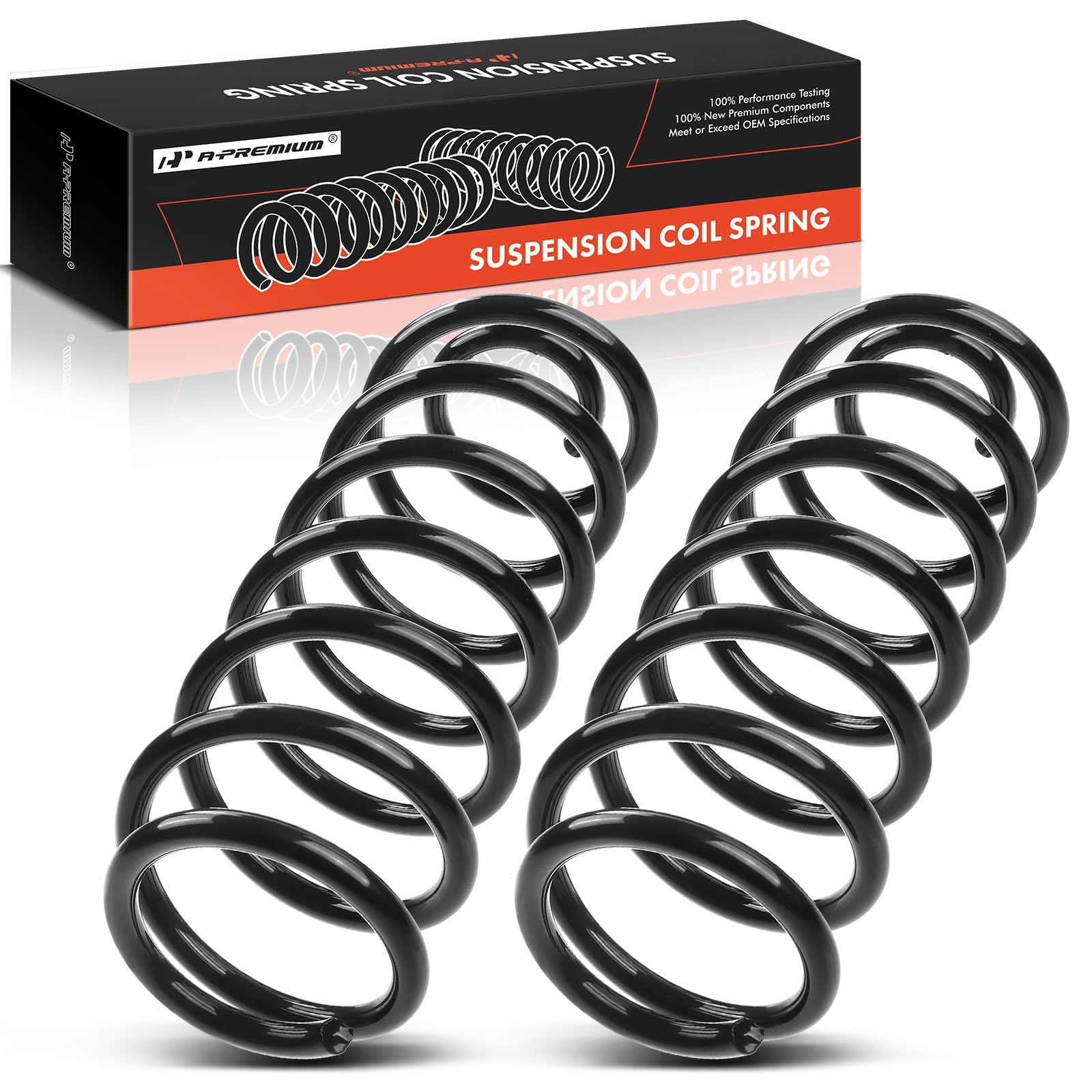 Amazon.com: A-Premium 2Pcs Rear Suspension Coil Springs Set