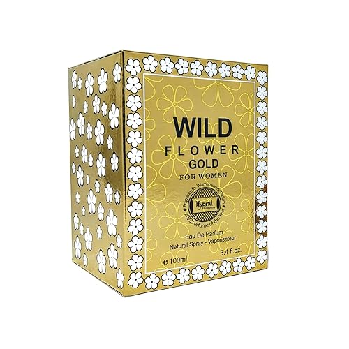 Miniatura 4 de Hybrid & Company Fragancia Wild Flower Gold para mujer, Eau De Parfum Natural Spray Classic Scent, 3.4 onzas líquidas