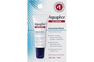 Aquaphor Lip Repair Ointment: Nourishing Eczema Lip Balm for Comforting Relief