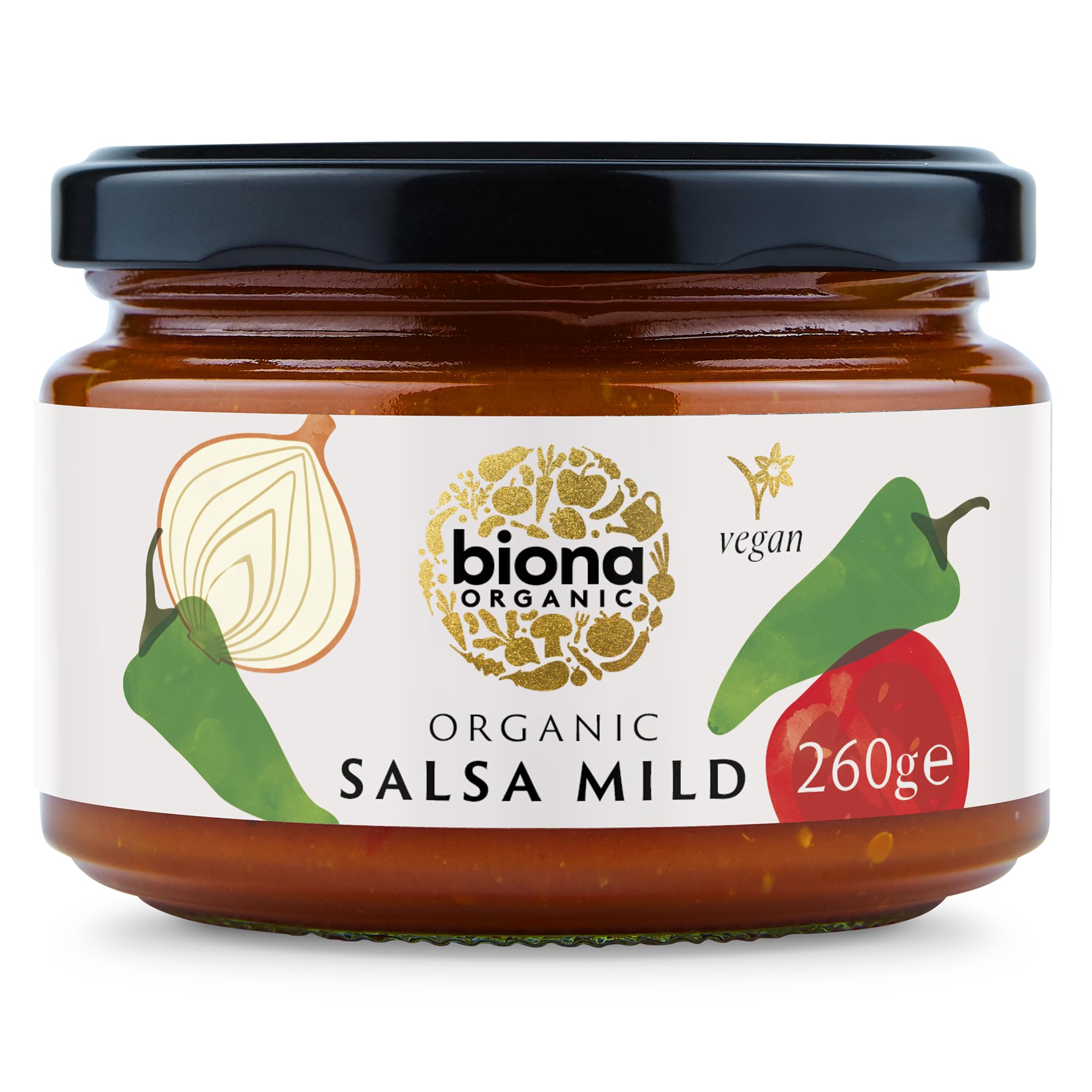 Organic Salsa Dip Mild 260g (Pack of 3)