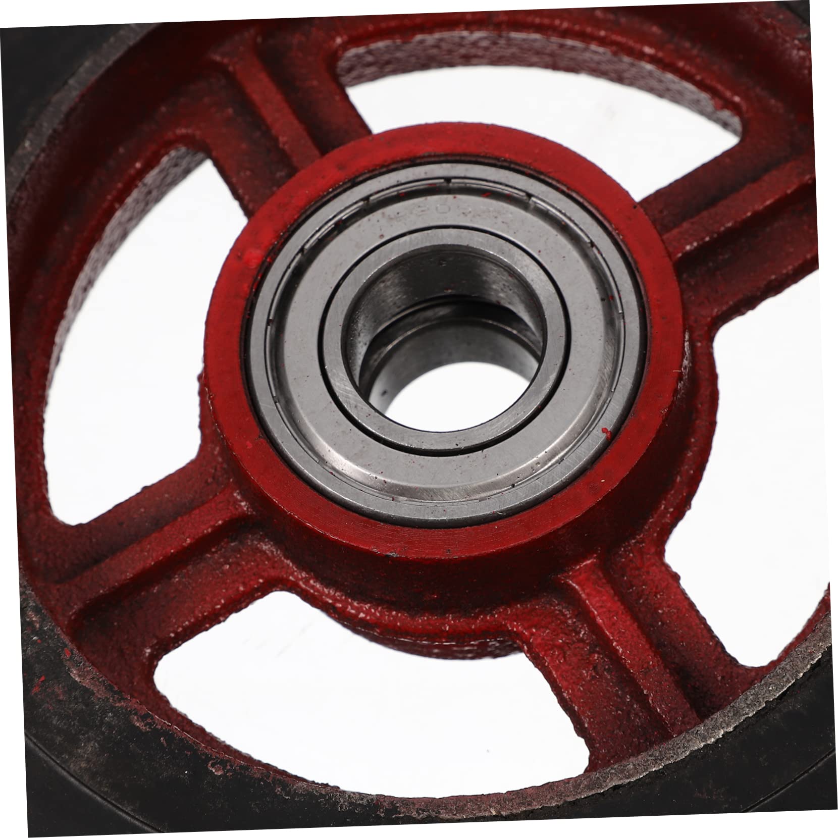 OKUMEYR Outdoor Gardening 8 Inch Heavy Duty Wheel for Replacement Yard Trolly Use