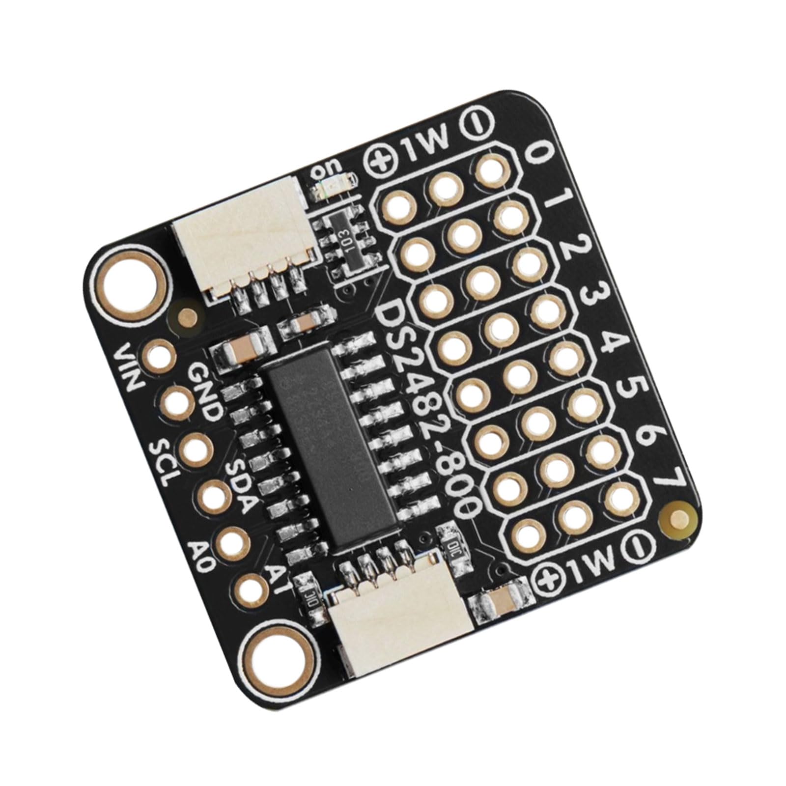I2C 1Wire Development Board 8 Condotti Impostazione Flessibile Costruito in Pull Up Impedore Componente Indirizzo Configurabile