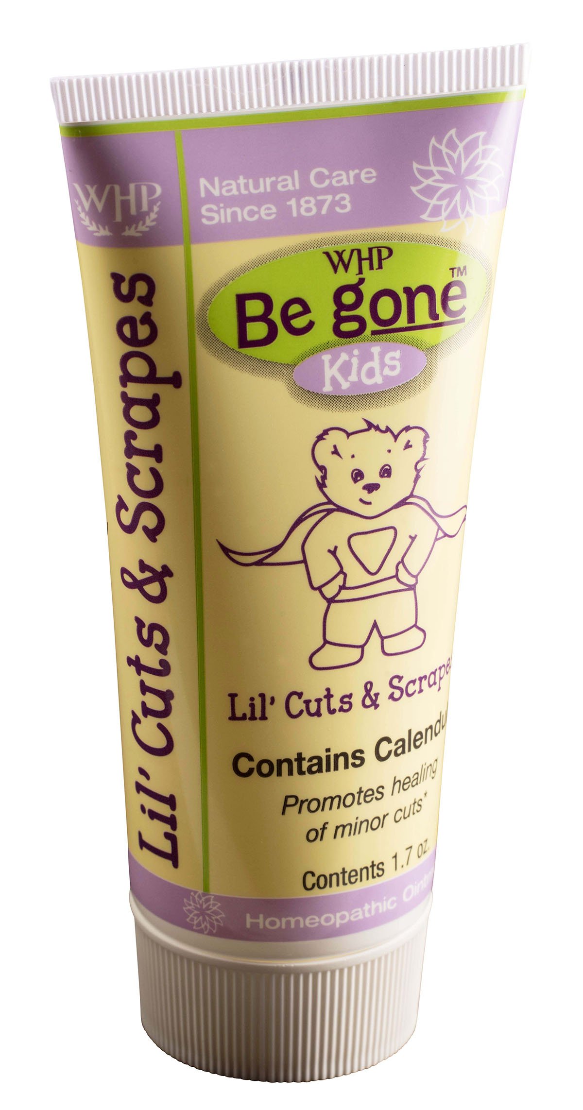 Be Gone™ Lil' Cuts & Scrapes Ointment, 1.7 Ounces. Natural Calendula Topical Ointment for The Skinned Knees, Scrapes, Scratches, and Cuts of Little Ones.