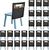 24 Pack Chair Pockets for Classrooms 12.9 * 14.2 inch Chairback Buddy Pocket