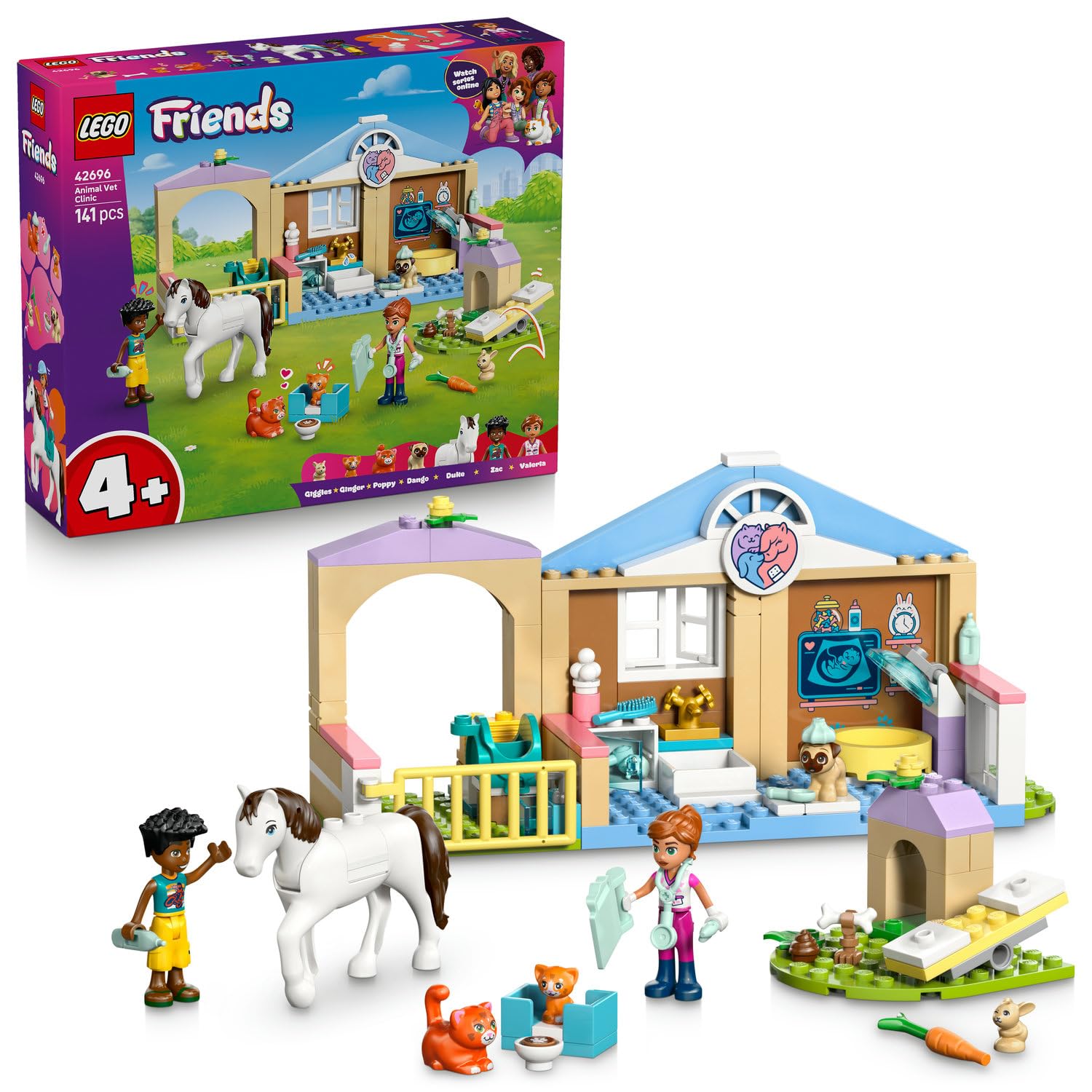 LEGO Friends Veteriner Kliniği 42696 | 4 Yaş ve Üzeri Çocuklar…