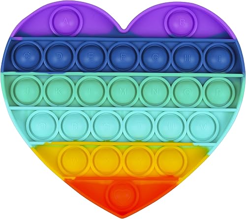 TOTTI Pop Fidget juguete para la ansiedad empuja burbujas Juguetes sensoriales para reventar burbujas, alivio de la Ansiedad y del estrés para niños