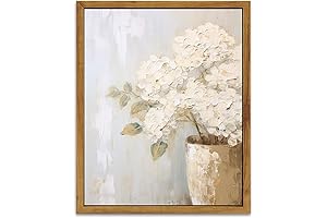 Nostalgic Floral Framed Wall Art: Vintage Charm for Modern Spaces