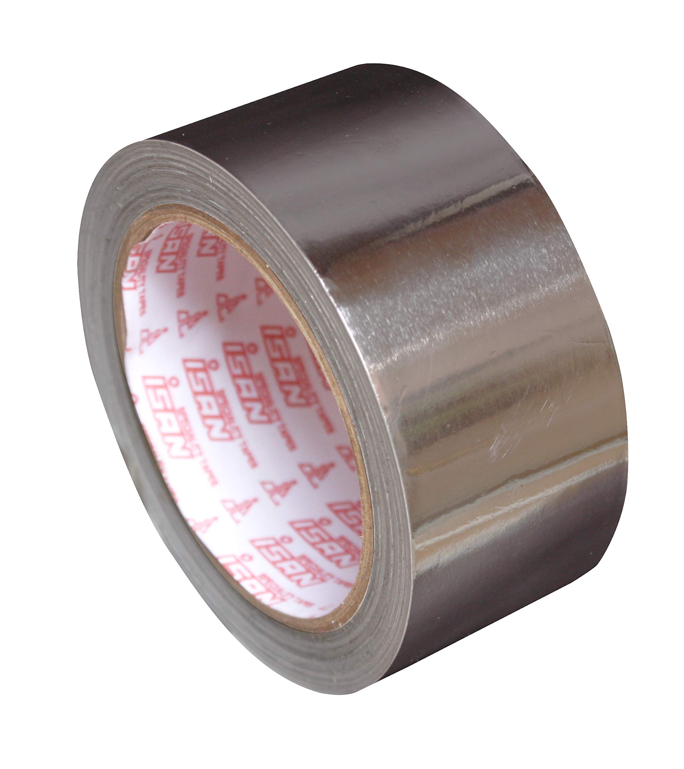 ISAN® Aluminium Foil Self Adhesive Tape 72mm (3" Approx) Width, Length 20 Meters (1 Pc),High Temperature Tape - Perfect for HVAC, Sealing & Patching, Hot & Cold Air Ducts, Metal Repair (B085S4L2FG) Amazon Price History, Amazon Price Tracker