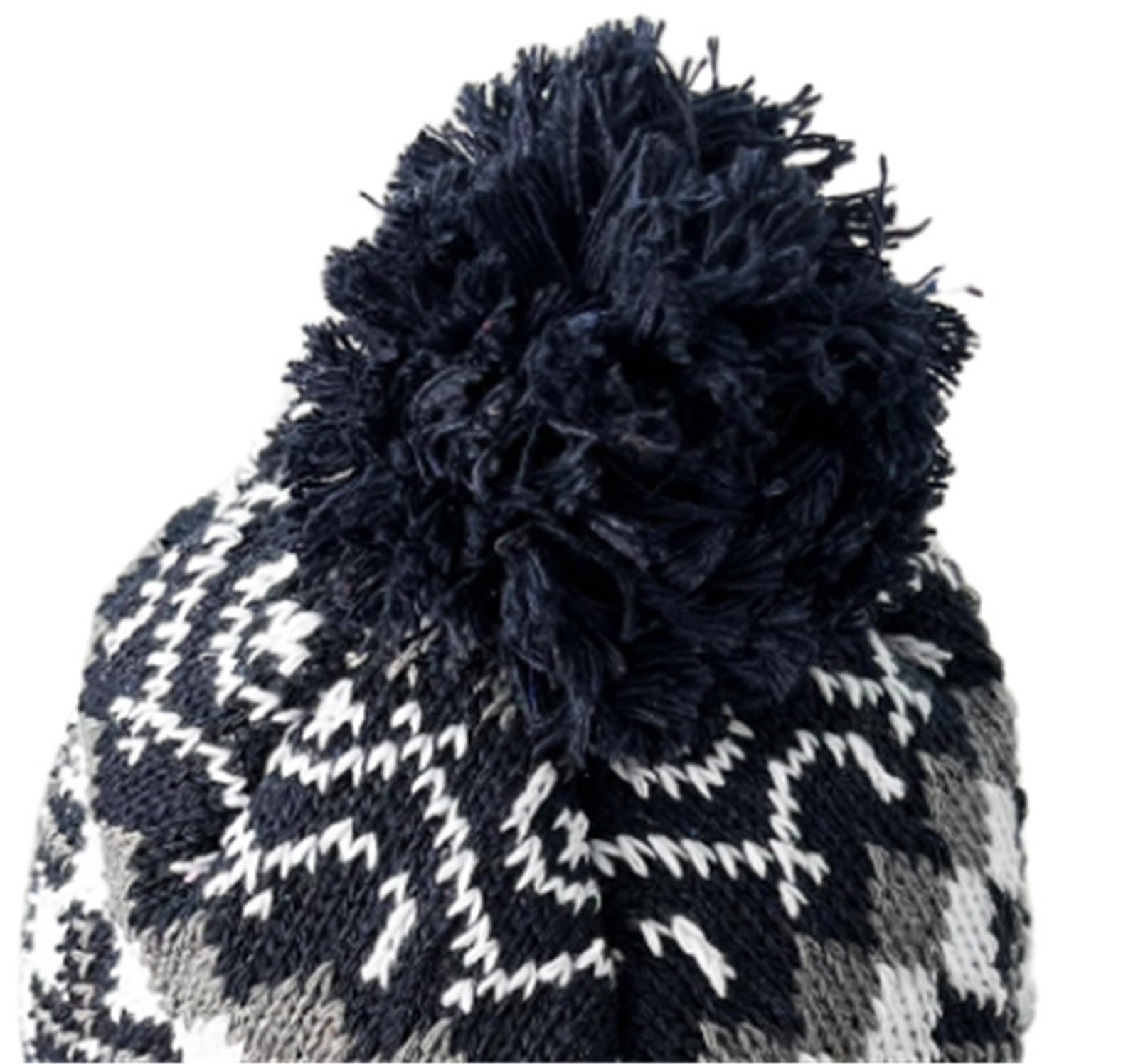 Cappello Inverno Cappello Unisex Lavorato A Maglia con Micro Fodera E Berretto Paraorecchie Motivo A Fiocchi di Neve Termico Berretto(Bruin)