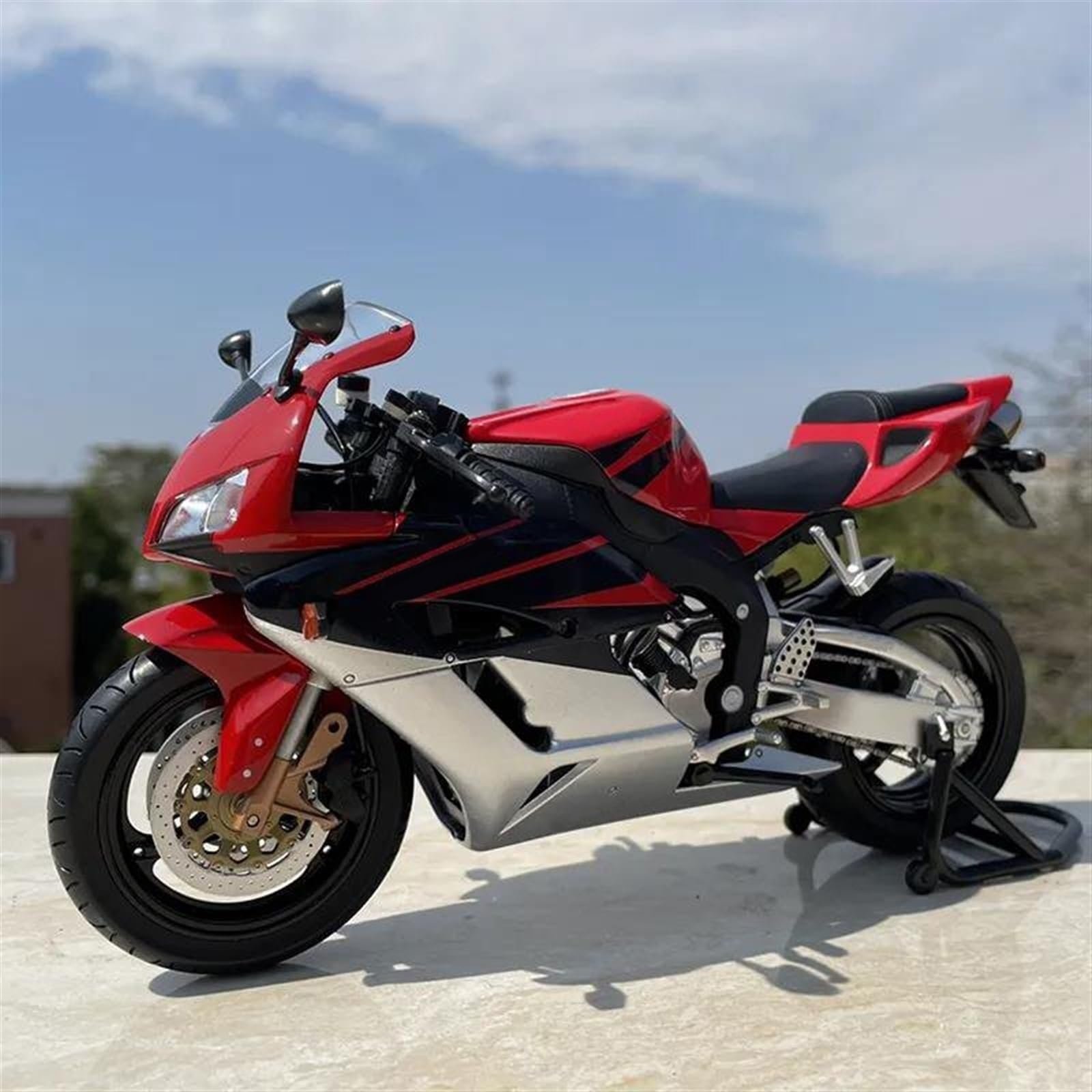 Motorbike Toy 1/10 For H-onda CBR 1000RR Motorcycle Model Toy Collection