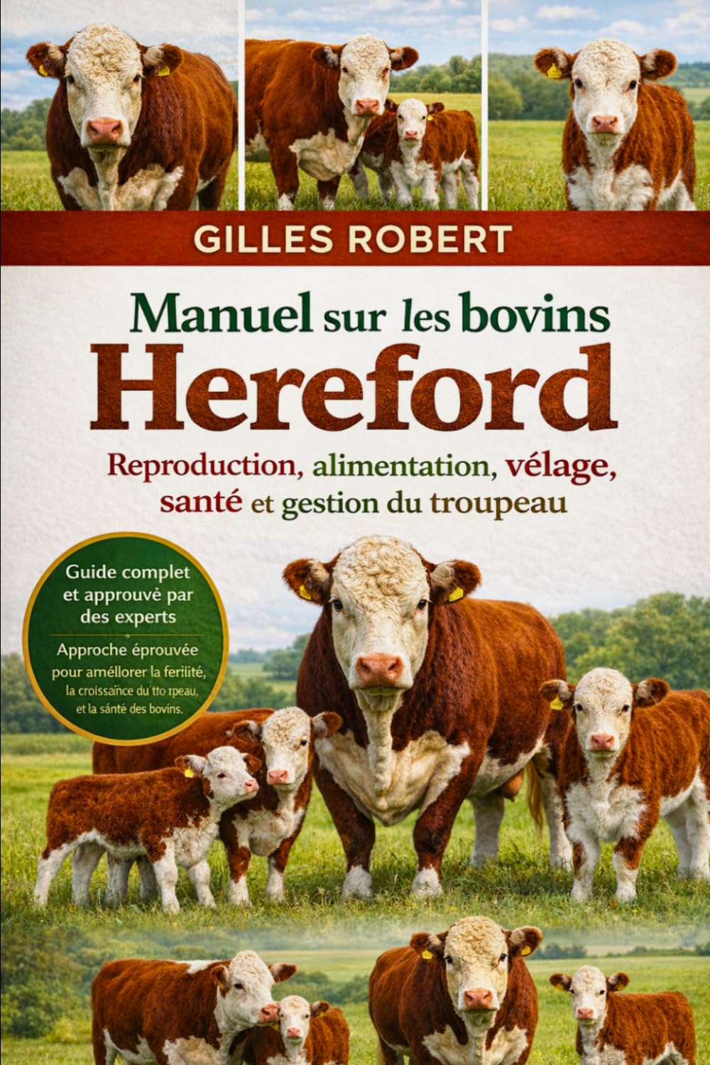 Manuel sur les bovins Hereford: Reproduction, alimentation, vêlage, santé et gestion du troupeau
