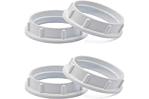 4-Pack Light Socket Shade Rings for Medium Base E26 Sockets(Thread Diameter 1-1/2 Inches)