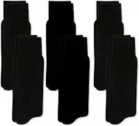 Kit 06 Pares Meia Social Casual Selene Cano Longo Canelado Masculino Adulto