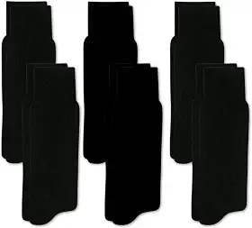 Kit 06 Pares Meia Social Casual Selene Cano Longo Canelado Masculino Adulto