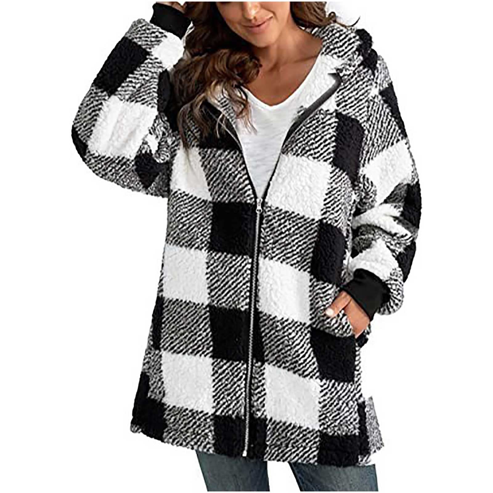 Jacket Coats For Women Sale Lightweight Keep Warm Casual Hooded