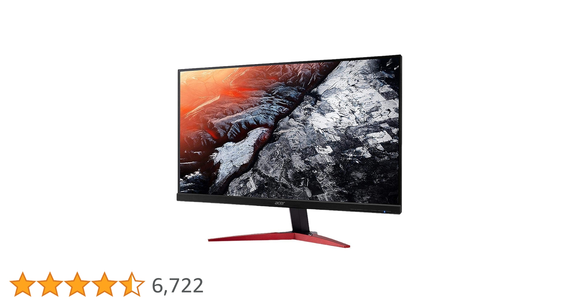 Acer Gaming Monitor 27 Inches KG271 Cbmidpx 1920 x 1080