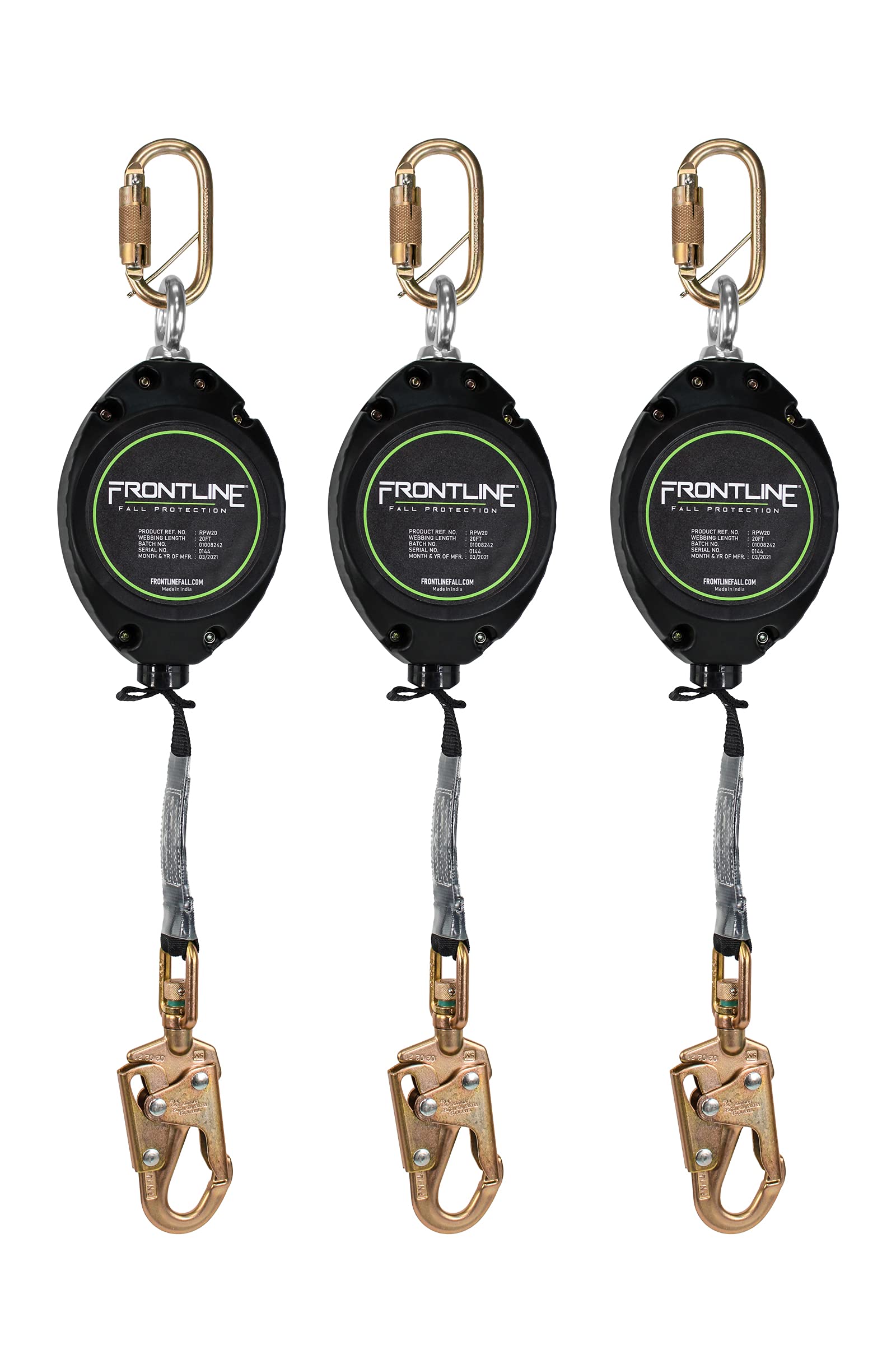 Frontline SRL Fall Arrest Rope - OSHA Compliant -8 Frontline SRL Fall Arrest Rope - OSHA Compliant -8