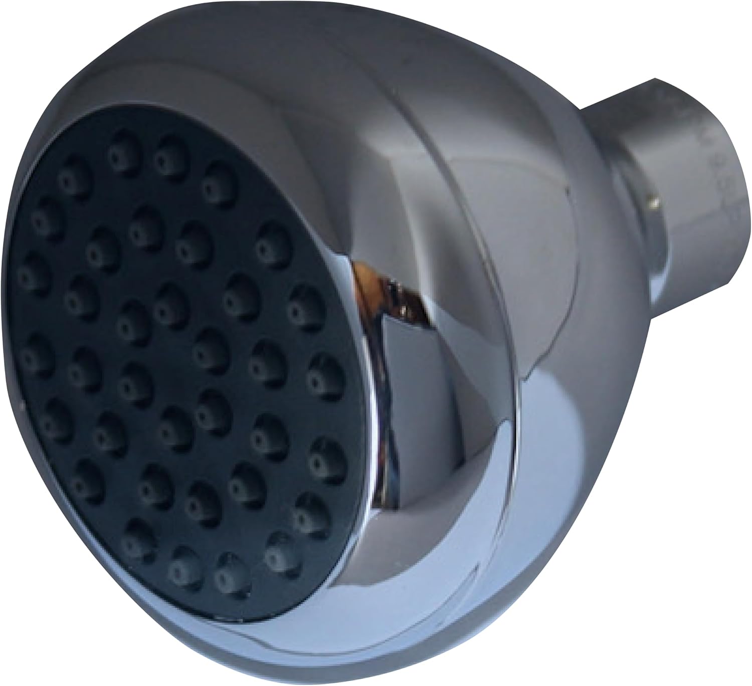 Shower Head With Soft Nozzle And Brass Ball Joint - 2.5 GPM @ 80 PSI - 2" Face Diameter