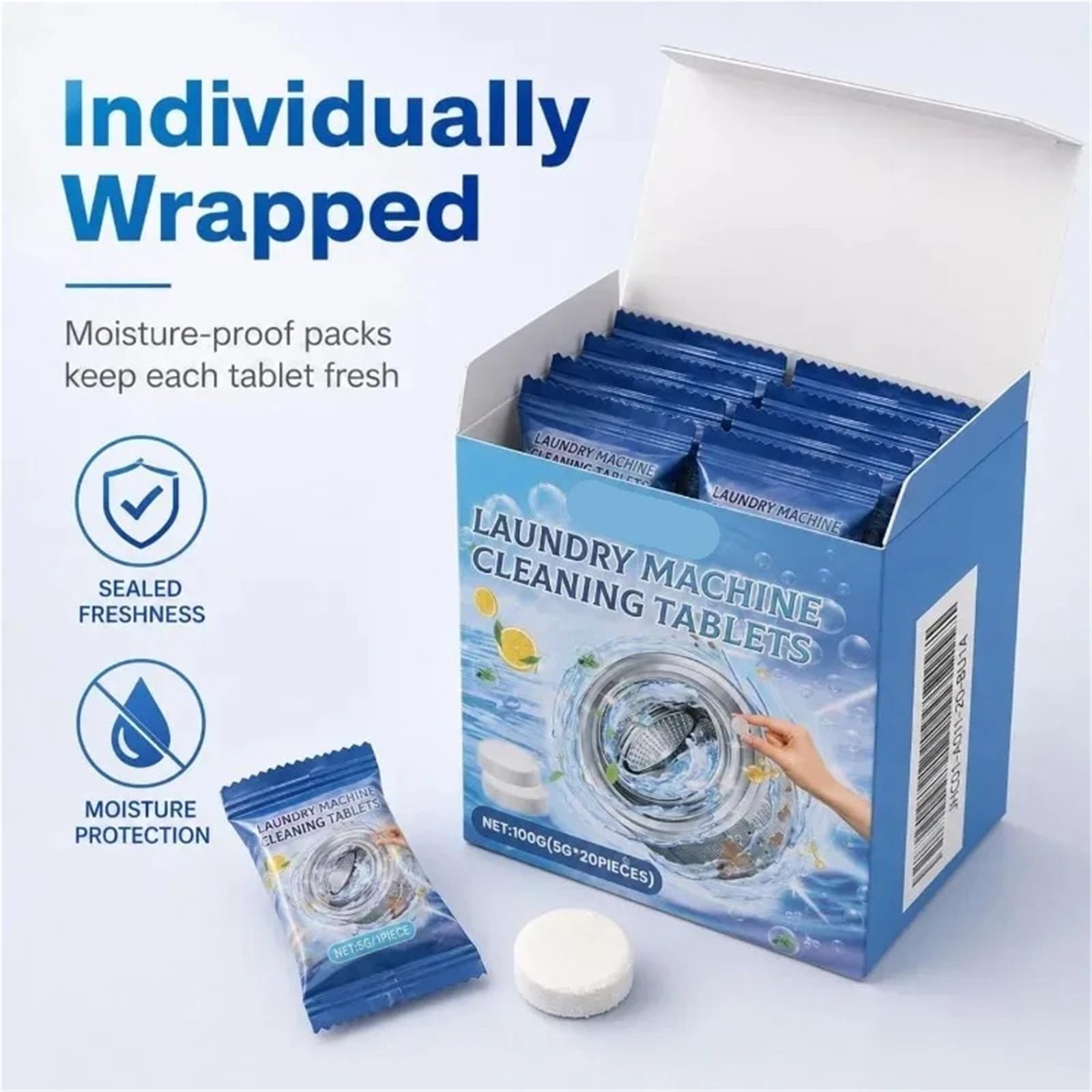 washing machine cleaner tablets Waschmaschinen-Tiefenreiniger-Tabletten(40Pcs-(2box))