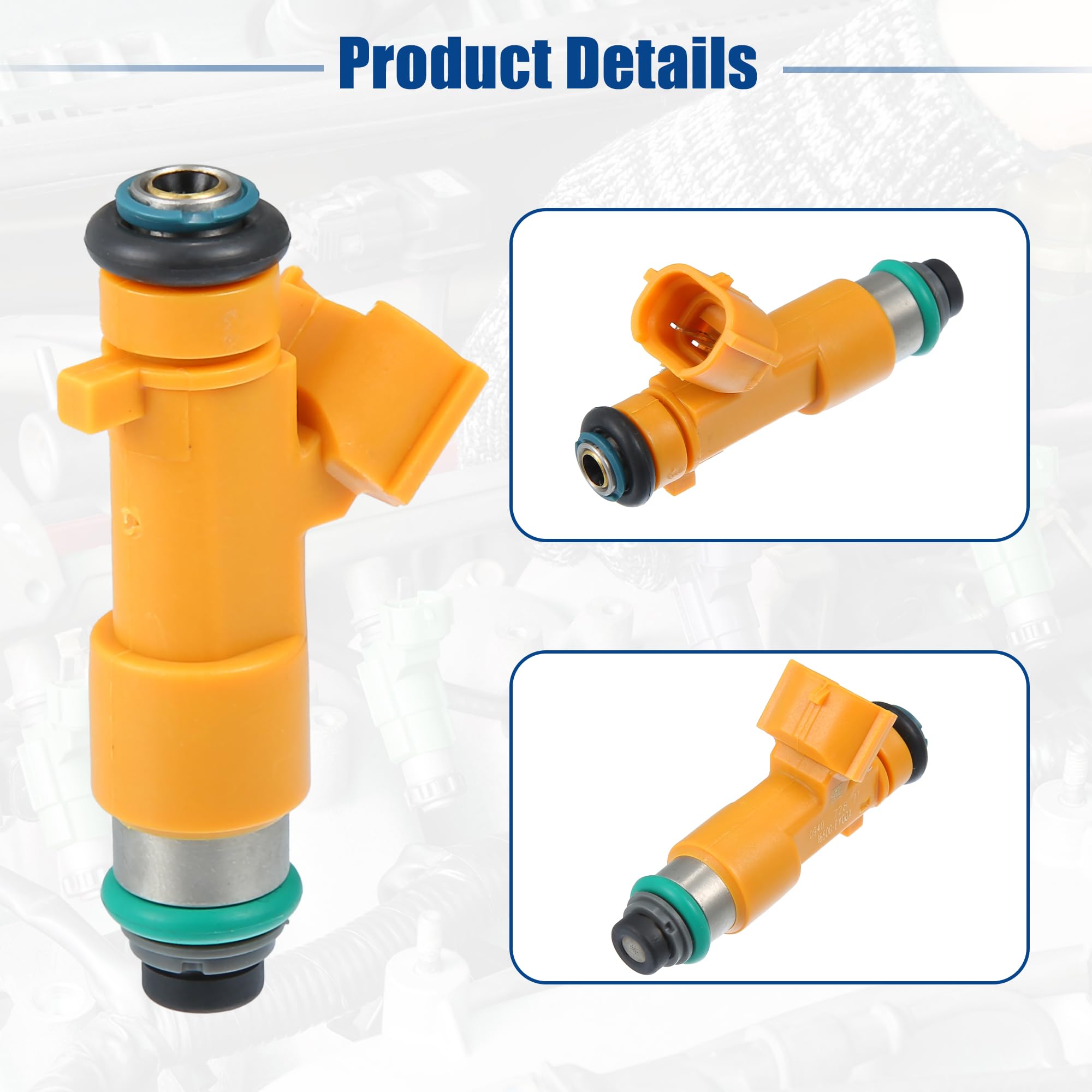 A ABSOPRO Buse D'Injecteur De Carburant Pour Nissan 370Z 09-20 6 Pcs