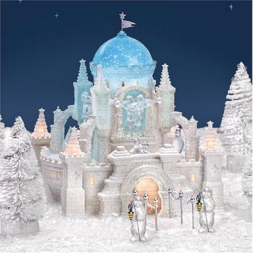 Crystal Ice Palace Discover Department 56 25th Anniversary Special Edition Set de regalo de 9 piezas 58922 D56 Snow Village Edición Limitada