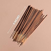 Vista 7 de Folkulture Varillas de incienso con soporte (120 varillas) Juego de 6 varillas de incienso prémium para aromaterapia Sin carbón, orgánico,