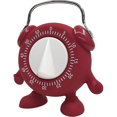 Cute Twist Timer for Various Tasks: Kitchen Baking, Cooking, Potty Training, Teaching