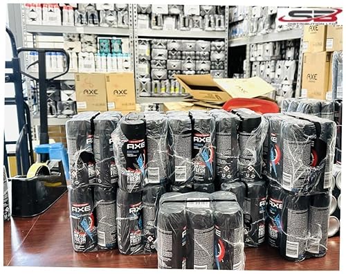 Miniatura 8 de Axe Adrenalin Body Spray para hombres, 5.07 oz (5.1 fl oz)  Aroma de mandarina y sándalo  48H Non Stop Fresh  por SBD