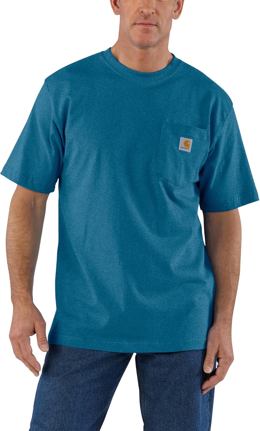 Carhartt Men's Loose Fit Heavyweight Short-sleeve Pocket T-shirt - Image 2