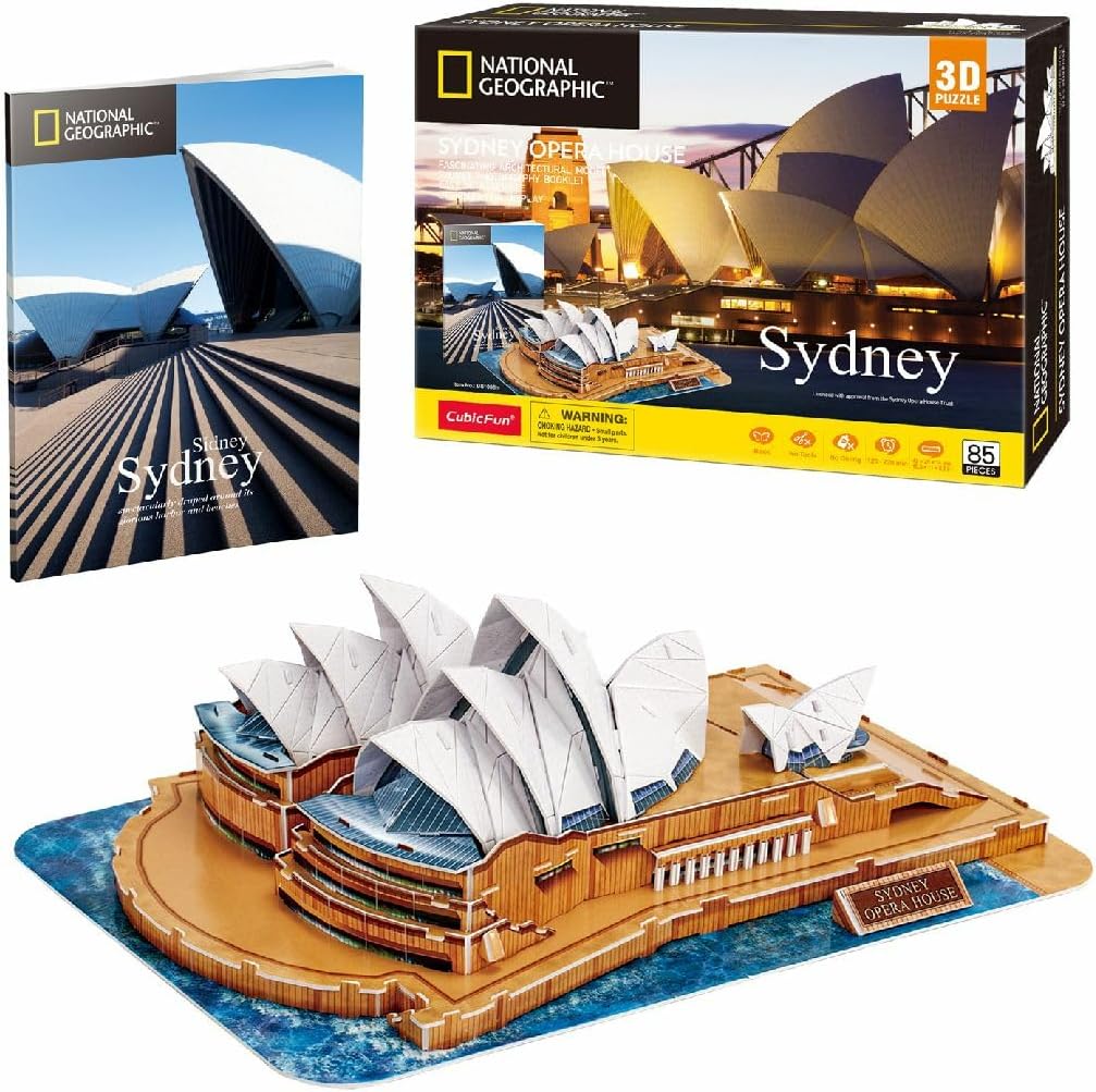 CubicFun NG Opera House 3D Cubical Funny Puzzle