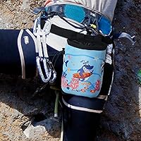 Fanosy Shark Chalk Bag Animal Adventure Edition for Rock Climbing Bouldering Gym Versatile Dog Treat Pouch Gift Kids Adults