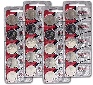 CR2032 3V Micro Lithium coin Cell Battery Maxell Original Hologram pack CR-2032 - 20 Pack