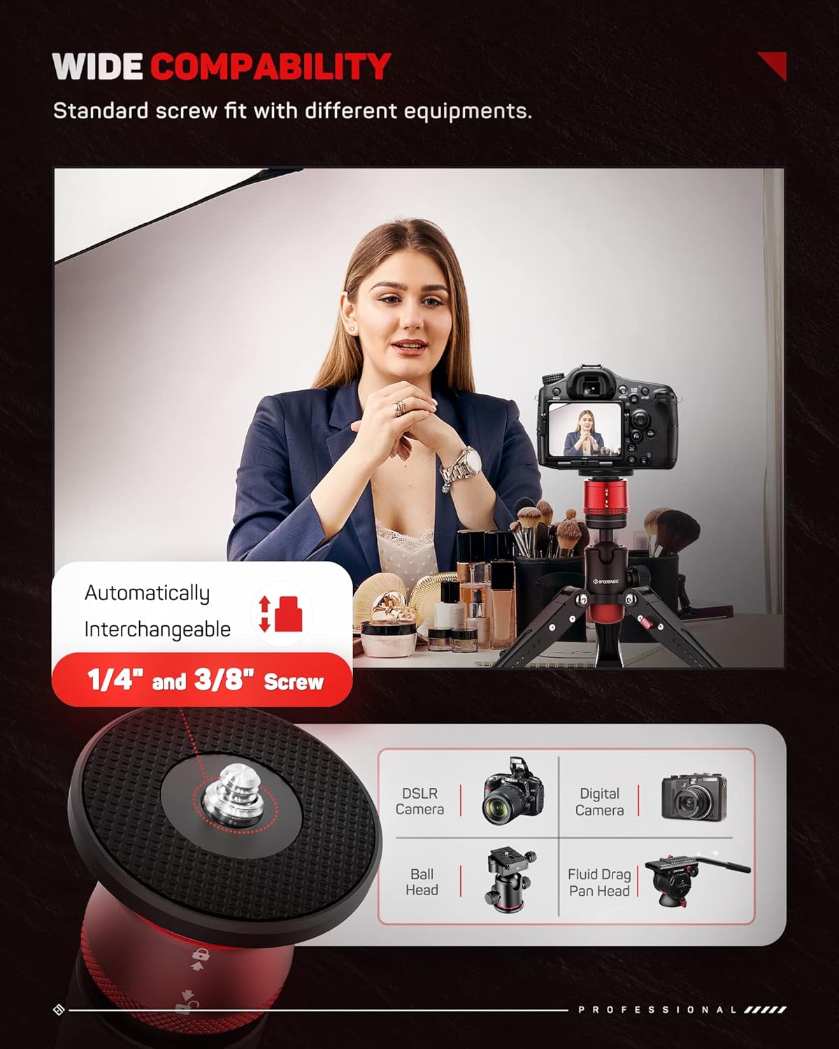 IFOOTAGE Mini Tripod for Camera with Quick Release Sri Lanka Ubuy