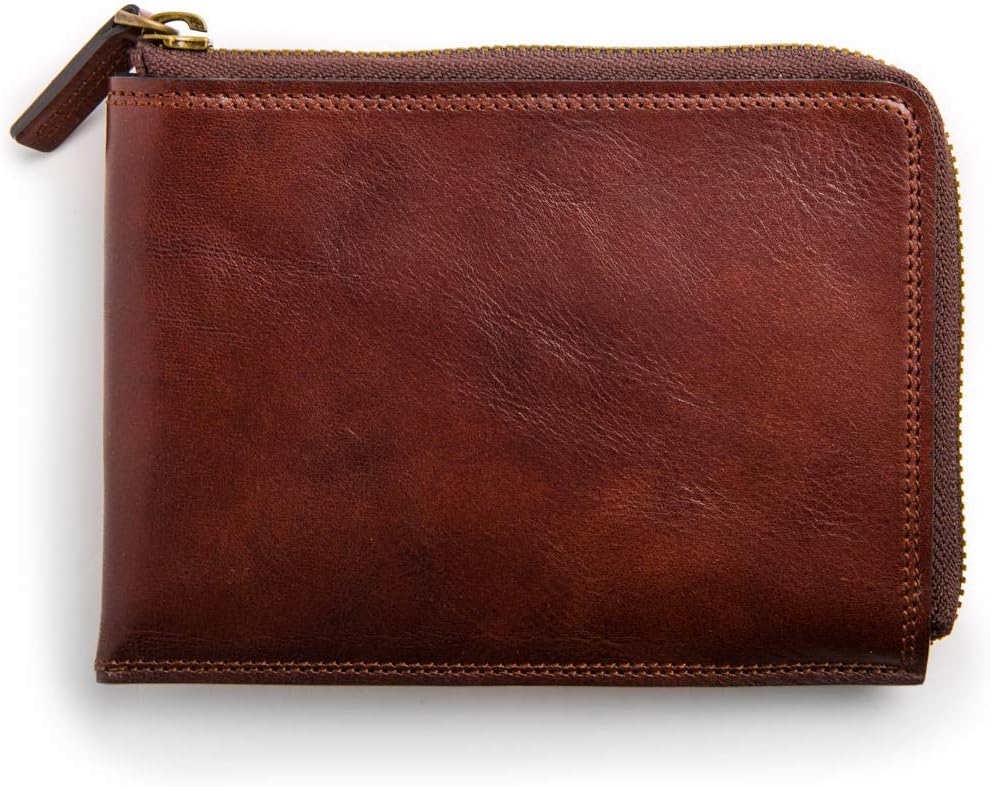 Bosca Dolce Zip Passport/Travel Document - Rfid