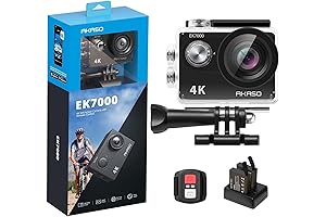 AKASO EK7000 4K30FPS 20MP Wi-Fi Action Camera: Capture Your Adventures with Clarity and Style