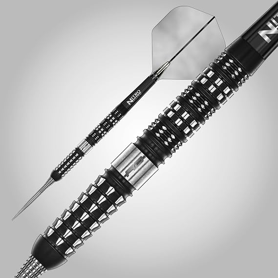 RED DRAGON Darts - Recon Original | Recon Switch Points - 90% Tungsten Darts Set - Nitro Flite Integrated Flight/Shaft, Dart Flights & Stems |Available 21g, 22g, 23g, 24g & 25g - Professional Dart Set