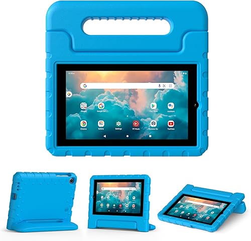 Thoreta Funda para tablet Walmart Onn de 7 pulgadas Gen 3 2022 (modelo 100071481), ligera, a prueba de golpes, duradera, con soporte de mango